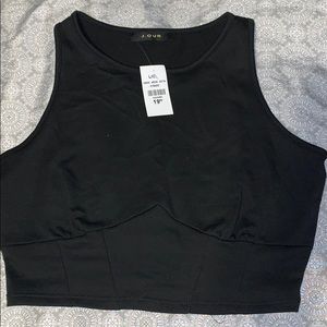Sleeveless Crop Top
